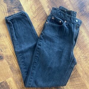 Levi's Black Denim Jeans